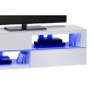 Meuble TV design laqué blanc ultra brillant, VISION Meuble TV design laqué blanc ultra brillant, VISION