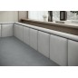 Canapé convertible - en tissu avec rangement, gris foncé et gris clair, angle gauche, FULA, 3 places Canapé convertible - en tissu avec rangement, gris foncé et gris clair, angle gauche, FULA, 3 places