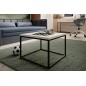 Canapé convertible en tissu avec rangement, bleu et gris, angle droit, FULA, 3 places Canapé convertible en tissu avec rangement, bleu et gris, angle droit, FULA, 3 places