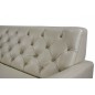 Canapé d'angle en cuir italien 5 places CHESTY, blanc, angle gauche Canapé d'angle en cuir italien 5 places CHESTY, blanc, angle gauche