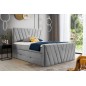 Ensemble boxspring complet 160x200 tête de lit + sommiers + matelas + surmatelas CANDY - velours luxe gris Ensemble boxspring complet 160x200 tête de lit + sommiers + matelas + surmatelas CANDY - velours luxe gris