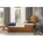 Ensemble boxspring complet 140x200 tête de lit + sommiers + matelas + surmatelas CANDY - velours luxe bronze Ensemble boxspring complet 140x200 tête de lit + sommiers + matelas + surmatelas CANDY - velours luxe bronze