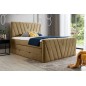 Ensemble boxspring complet 140x200 tête de lit + sommiers + matelas + surmatelas CANDY - velours luxe marron Ensemble boxspring complet 140x200 tête de lit + sommiers + matelas + surmatelas CANDY - velours luxe marron