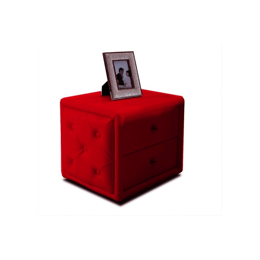 Chevet de qualité supérieure ILMA, rouge. Chevet de qualité supérieure ILMA, rouge.