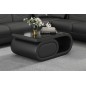 Table basse design LUXIA, noir uni Table basse design LUXIA, noir uni