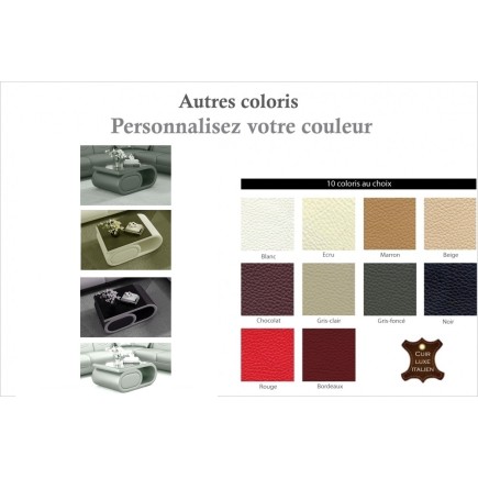 Table basse design LUXIA, couleurs personnalisées