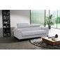 Canapé 3 places convertible en tissu de luxe AVIR, gris clair