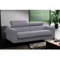 Canapé 3 places convertible en tissu de luxe AVIR, gris foncé Canapé 3 places convertible en tissu de luxe AVIR, gris foncé