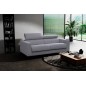Canapé 3 places convertible en tissu de luxe AVIR, gris foncé Canapé 3 places convertible en tissu de luxe AVIR, gris foncé