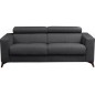 Canapé 3 places convertible en tissu de luxe AVIR, anthracite, Gris anthracite Canapé 3 places convertible en tissu de luxe AVIR, anthracite, Gris anthracite