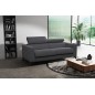 Canapé 3 places convertible en tissu de luxe AVIR, anthracite, Gris anthracite Canapé 3 places convertible en tissu de luxe AVIR, anthracite, Gris anthracite