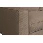 Canapé 3 places convertible en velours cottelé de luxe TEX, marron Canapé 3 places convertible en velours cottelé de luxe TEX, marron