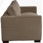 Canapé 3 places convertible en velours cottelé de luxe TEX, marron Canapé 3 places convertible en velours cottelé de luxe TEX, marron