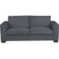 Canapé 3 places convertible en velours cottelé de luxe TEX, gris foncé Canapé 3 places convertible en velours cottelé de luxe TEX, gris foncé