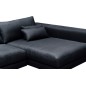 Canapé d'angle en tissu luxe 5 places, BERGAMO, gris anthracite, angle droit (vu de face) Canapé d'angle en tissu luxe 5 places, BERGAMO, gris anthracite, angle droit (vu de face)