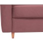 Canapé 3 places convertible en velours de luxe ATHENES, rose pale Canapé 3 places convertible en velours de luxe ATHENES, rose pale