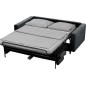 Canapé 3 places convertible en velours de luxe ATHENES, gris foncé Canapé 3 places convertible en velours de luxe ATHENES, gris foncé