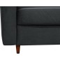 Canapé 3 places convertible en velours de luxe ATHENES, gris foncé Canapé 3 places convertible en velours de luxe ATHENES, gris foncé