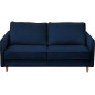 Canapé 3 places convertible en velours de luxe LISA, bleu foncé, usage quotidien Canapé 3 places convertible en velours de luxe LISA, bleu foncé, usage quotidien