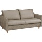 Canapé 3 places convertible en velours de luxe SANREMO, couchage quotidien, marron Canapé 3 places convertible en velours de luxe SANREMO, couchage quotidien, marron