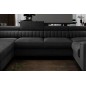Canapé d'angle convertible LOUCA VELOURS Luxe, 7/8 places, gris anthracite , accoudoir droit (vu de face) Canapé d'angle convertible LOUCA VELOURS Luxe, 7/8 places, gris anthracite , accoudoir droit (vu de face)