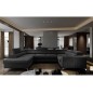 Canapé d'angle convertible LOUCA VELOURS Luxe, 7/8 places, gris anthracite , accoudoir droit (vu de face) Canapé d'angle convertible LOUCA VELOURS Luxe, 7/8 places, gris anthracite , accoudoir droit (vu de face)