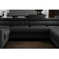 Canapé d'angle convertible, LOUCA VELOURS Luxe, 7/8 places, gris anthracite, accoudoir gauche (vu de face) Canapé d'angle convertible, LOUCA VELOURS Luxe, 7/8 places, gris anthracite, accoudoir gauche (vu de face)