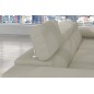 Canapé d'angle convertible ARMEL en velours cottelé luxe 5 places, couleur beige, avec coffre, angle droit (vu de face) Canapé d'angle convertible ARMEL en velours cottelé luxe 5 places, couleur beige, avec coffre, angle droit (vu de face)