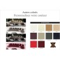 Canapé d'angle en cuir italien 7 places SICILE, couleur personnalisée, angle droit Canapé d'angle en cuir italien 7 places SICILE, couleur personnalisée, angle droit