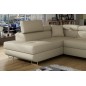 Canapé d'angle convertible en velours cotelé luxe 5 places, avec coffre, beige, angle gauche (vu de face), ANNECY VELOURS COTELE Canapé d'angle convertible en velours cotelé luxe 5 places, avec coffre, beige, angle gauche (vu de face), ANNECY VELOURS COTELE
