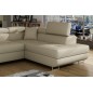 Canapé d'angle convertible en velours cotelé luxe 5 places, avec coffre, beige, angle droit (vu de face), ANNECY VELOURS COTELE Canapé d'angle convertible en velours cotelé luxe 5 places, avec coffre, beige, angle droit (vu de face), ANNECY VELOURS COTELE