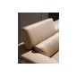 Ensemble de 2 canapés 2 places en cuir italien buffle LUXY, beige Ensemble de 2 canapés 2 places en cuir italien buffle LUXY, beige