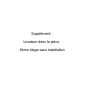 Supplément : Livraison dans la pièce, 6ème étage sans installation: supplément de 175 euros