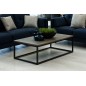 Table basse design, dessus en bois pin massif, ROCA, Longueur: 130 cm Largeur: 70 cm Hauteur : 40 cm. Table basse design, dessus en bois pin massif, ROCA, Longueur: 130 cm Largeur: 70 cm Hauteur : 40 cm.