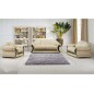 Fauteuil 1 place en cuir LUXE italien BRISTOL, beige Fauteuil 1 place en cuir LUXE italien BRISTOL, beige