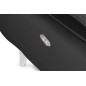 Canapé d'angle relax en 100% tout cuir épais de luxe italien avec relax électrique, 5/6 places KASTER, noir, angle droit