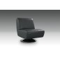 Fauteuil de bureau design XERA, noir, 1 place