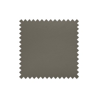 Canapé d'angle convertible en cuir italien de luxe 5/6 places FINLANDE avec coffre, taupe, angle gauche