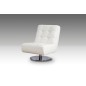 Fauteuil de bureau design LENI, blanc Fauteuil de bureau design LENI, blanc