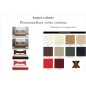 Lit design en cuir de luxe ADAM, avec sommier à lattes offert, couleur personnalisée, 160x200 Lit design en cuir de luxe ADAM, avec sommier à lattes offert, couleur personnalisée, 160x200