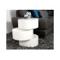 Table basse design laquée blanc mat avec rangement POOL Table basse design laquée blanc mat avec rangement POOL