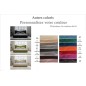 Lit design en velours de luxe NOAH, avec sommier à lattes offert, couleur personnalisée, 160x200 Lit design en velours de luxe NOAH, avec sommier à lattes offert, couleur personnalisée, 160x200