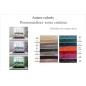 Lit design en velours de luxe PRESTIGIO, avec sommier à lattes offert, couleur personnalisée, 160x200 Lit design en velours de luxe PRESTIGIO, avec sommier à lattes offert, couleur personnalisée, 160x200