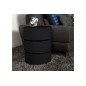Table basse design laquée noir mat avec rangement POOL Table basse design laquée noir mat avec rangement POOL