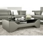 Table basse design LINA, gris foncé Table basse design LINA, gris foncé