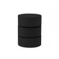 Table basse design laquée noir mat avec rangement POOL Table basse design laquée noir mat avec rangement POOL