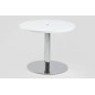 Table basse design, laqué brillant blanc, hauteur réglable, SOCH Table basse design, laqué brillant blanc, hauteur réglable, SOCH