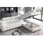 Canapé d'angle convertible, FERNAND tissu bouclette Luxe ivoire, 5 places, angle droit (vu de face) Canapé d'angle convertible, FERNAND tissu bouclette Luxe ivoire, 5 places, angle droit (vu de face)