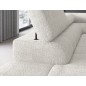 Canapé d'angle convertible FERNAND tissu bouclette Luxe ivoire, 5 places, angle gauche (vu de face) Canapé d'angle convertible FERNAND tissu bouclette Luxe ivoire, 5 places, angle gauche (vu de face)