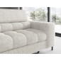Canapé d'angle convertible FERNAND tissu bouclette Luxe ivoire, 5 places, angle gauche (vu de face) Canapé d'angle convertible FERNAND tissu bouclette Luxe ivoire, 5 places, angle gauche (vu de face)